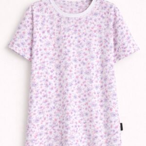 Soft Flower Print Top