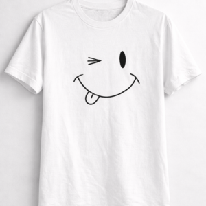 Playful Smiley Face Tee