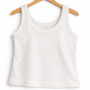Classic Ribbed Sleeveless Tank Top