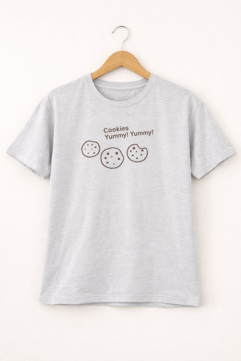 Cookies Yummy Printed T-Shirt