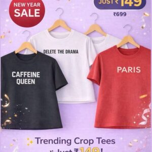 Crop Tees @149