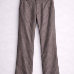 Men’s Brown Striped Trousers