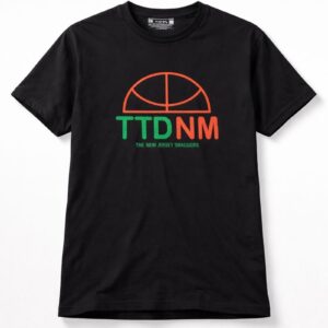 TTDNM Basketball Graphic Black T-Shirt