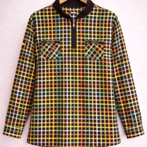 Multicolor Check Utility Shirt