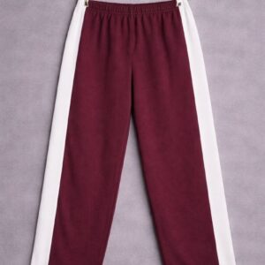 Dual Tone Maroon Comfort Pants