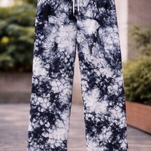 Midnight Tie-Dye Lounge Full Pants