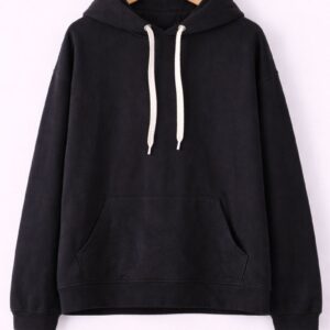 Black Oversized Hoodie