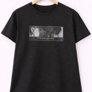 Midnight Anime Face Graphic T-Shirt