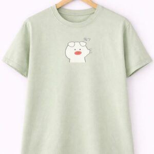 Cute Piggy Minimal Graphic Tee