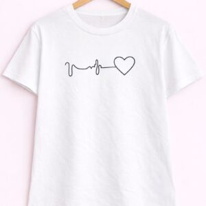 Heart Printed T-Shirt