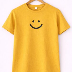 Minimal Smiley Face T-Shirt
