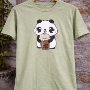Panda Boba Aesthetic Tee