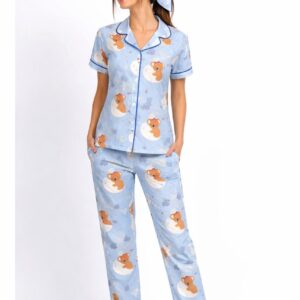 Moonlit Teddy Nightsuit
