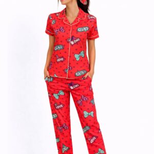 Love & Bows Pajama Set